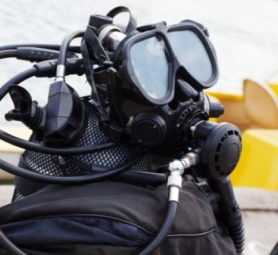 equipos de buceo